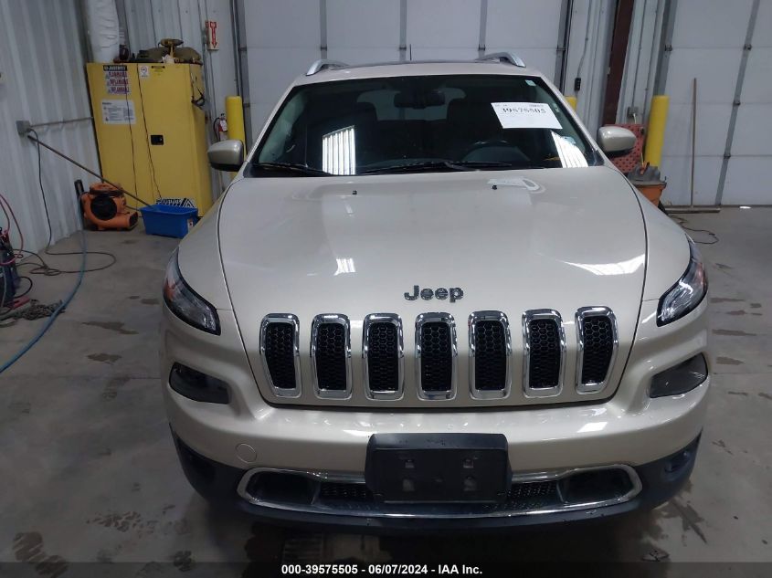 2014 Jeep Cherokee Limited VIN: 1C4PJMDS8EW309427 Lot: 39575505