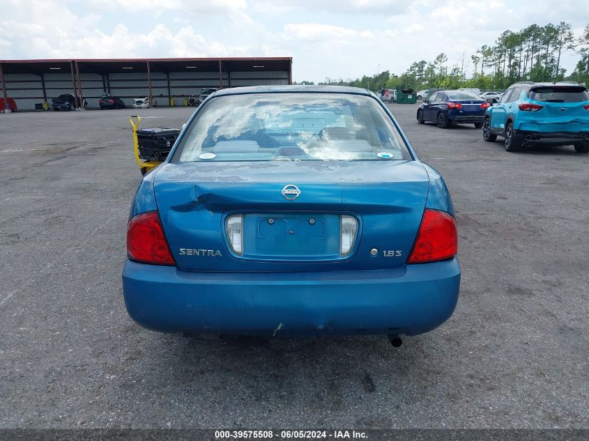 2004 Nissan Sentra 1.8S VIN: 3N1CB51D84L875439 Lot: 39575508