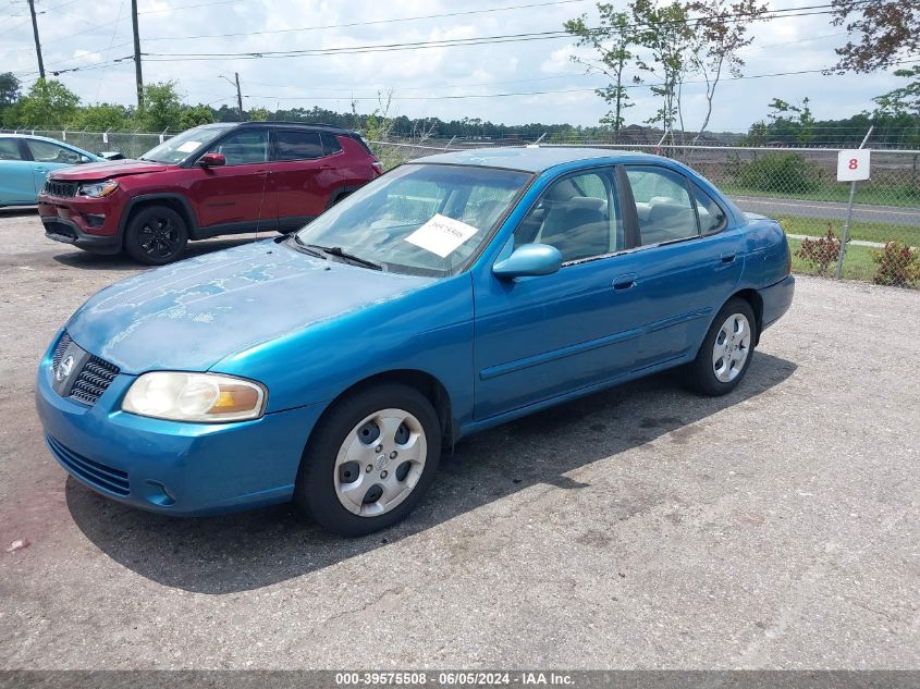 2004 Nissan Sentra 1.8S VIN: 3N1CB51D84L875439 Lot: 39575508