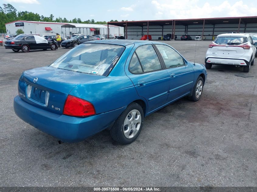 2004 Nissan Sentra 1.8S VIN: 3N1CB51D84L875439 Lot: 39575508