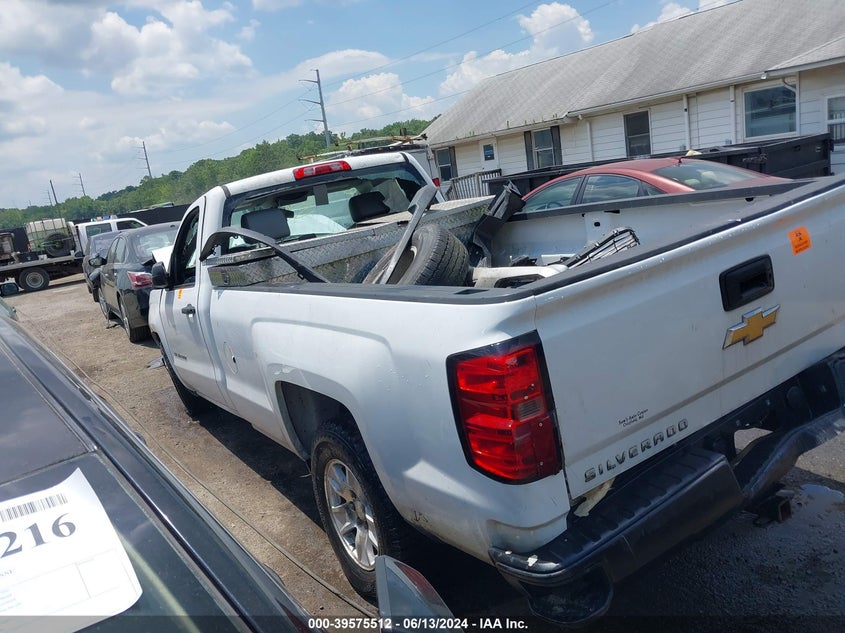 2014 CHEVROLET SILVERADO 1500 WORK TRUCK 1WT - 1GCNCPEH4EZ377504