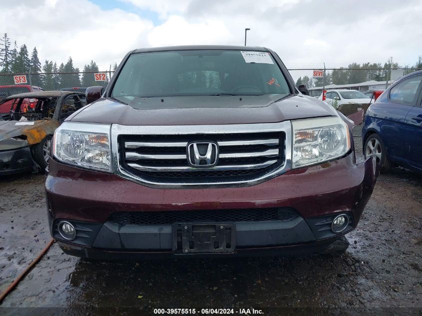 2013 Honda Pilot Touring VIN: 5FNYF4H90DB060721 Lot: 39575515