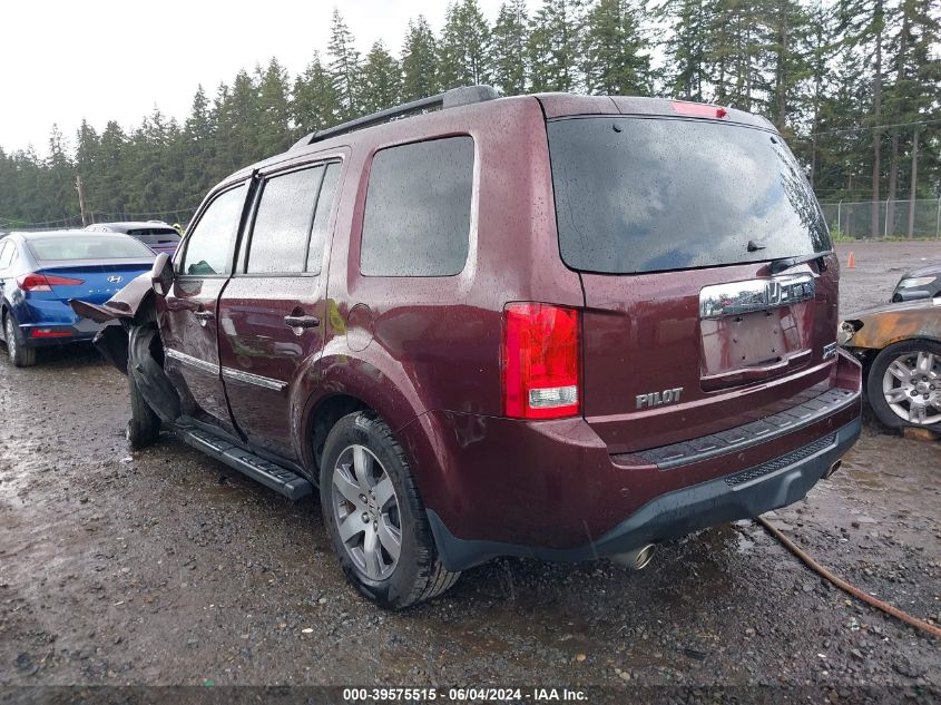 2013 Honda Pilot Touring VIN: 5FNYF4H90DB060721 Lot: 39575515