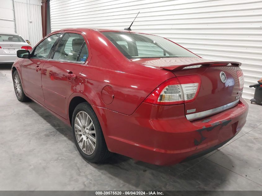 2009 Mercury Milan I4 Premier VIN: 3MEHM08Z79R609706 Lot: 39575520