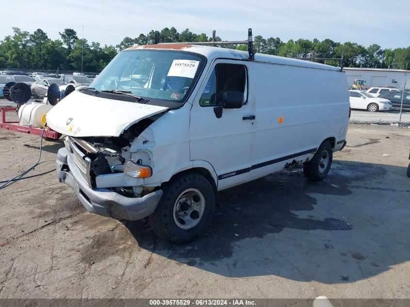 1997 Dodge Ram Van 2500 Commercial VIN: 2B7HB21Y6VK528628 Lot: 39575529