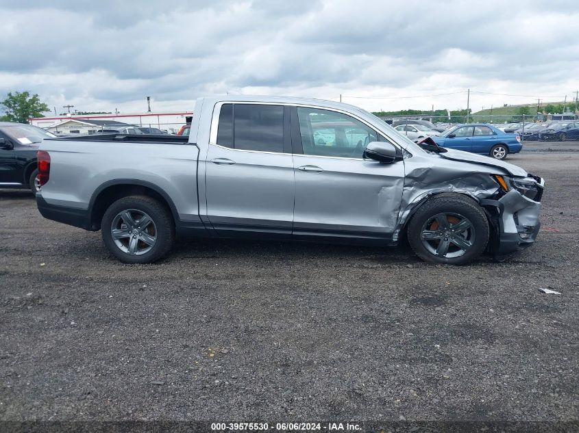 2023 Honda Ridgeline Rtl VIN: 5FPYK3F53PB040593 Lot: 39575530