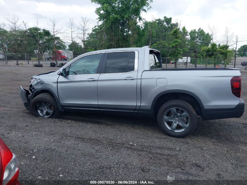 2023 Honda Ridgeline Rtl VIN: 5FPYK3F53PB040593 Lot: 39575530