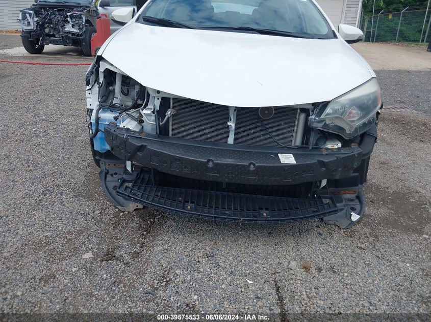 2015 Toyota Corolla S Plus VIN: 2T1BURHE2FC342999 Lot: 39575533