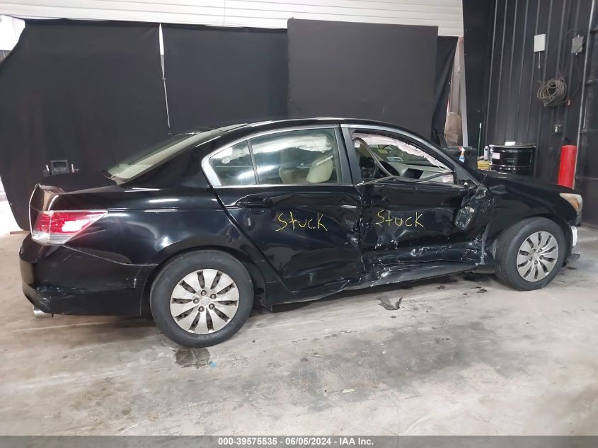 2009 Honda Accord 2.4 Lx VIN: 1HGCP26359A098196 Lot: 39575535