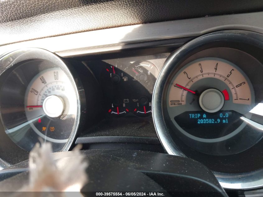 2010 Ford Mustang V6/V6 Premium VIN: 1ZVBP8AN0A5173466 Lot: 39575554