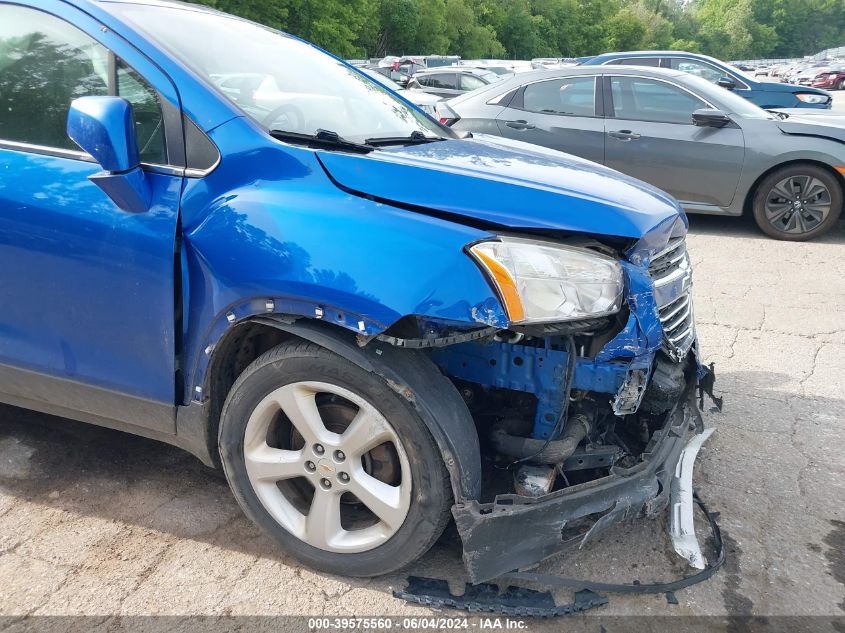 2015 Chevrolet Trax Ltz VIN: KL7CJTSB2FB097111 Lot: 39575560