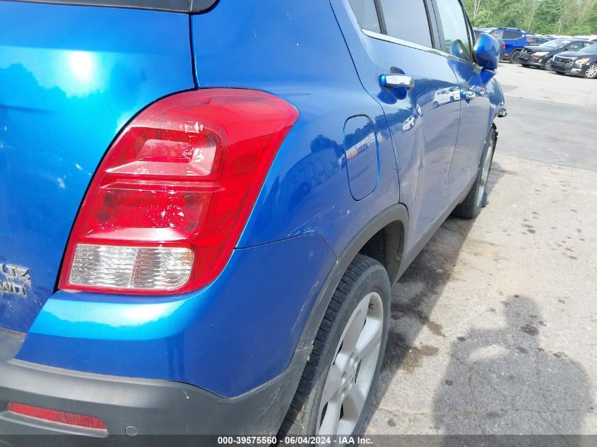 2015 Chevrolet Trax Ltz VIN: KL7CJTSB2FB097111 Lot: 39575560