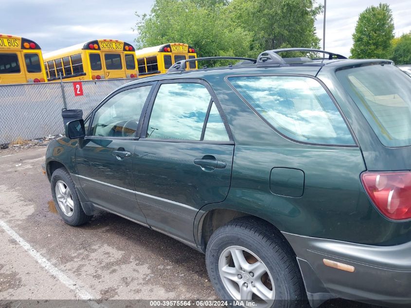1999 Lexus Rx 300 VIN: JT6HF10U6X0056651 Lot: 39575564