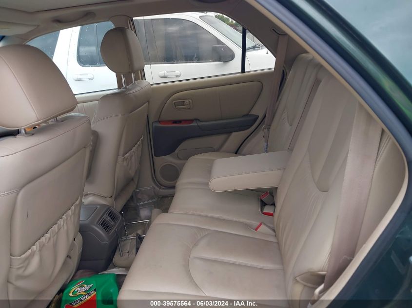 1999 Lexus Rx 300 VIN: JT6HF10U6X0056651 Lot: 39575564