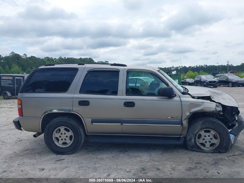 2003 Chevrolet Tahoe Ls VIN: 1GNEK13Z83R303115 Lot: 39575569