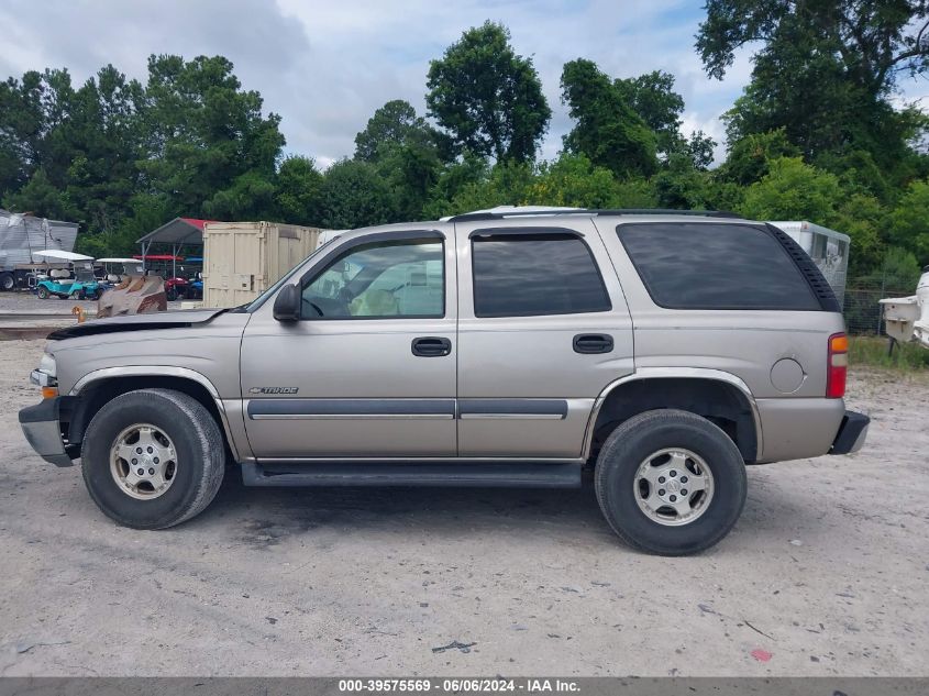 2003 Chevrolet Tahoe Ls VIN: 1GNEK13Z83R303115 Lot: 39575569