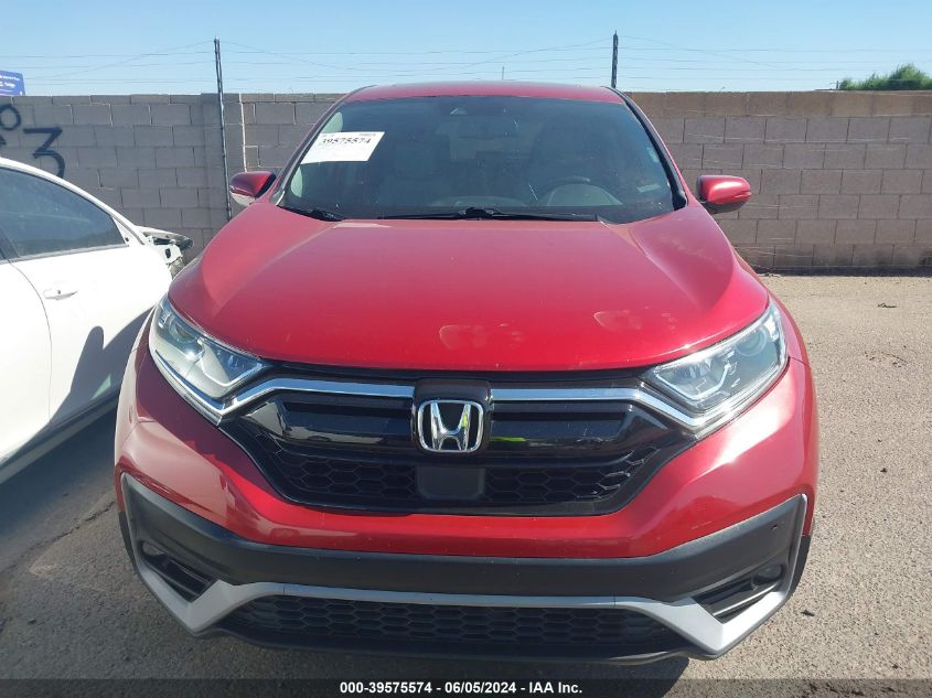 2021 Honda Cr-V Ex-L VIN: 2HKRW1H89MH422637 Lot: 39575574