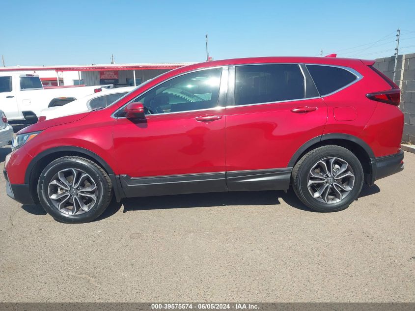 2021 Honda Cr-V Ex-L VIN: 2HKRW1H89MH422637 Lot: 39575574