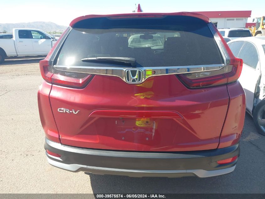 2021 Honda Cr-V Ex-L VIN: 2HKRW1H89MH422637 Lot: 39575574