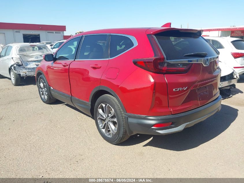 2021 Honda Cr-V Ex-L VIN: 2HKRW1H89MH422637 Lot: 39575574