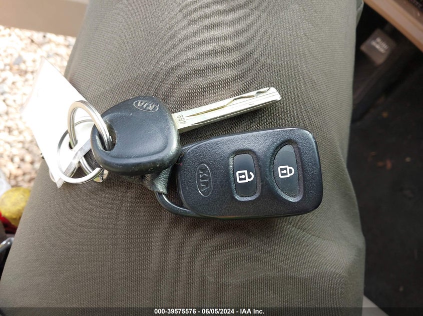 2011 Kia Sorento Lx VIN: 5XYKT3A17BG039013 Lot: 39575576