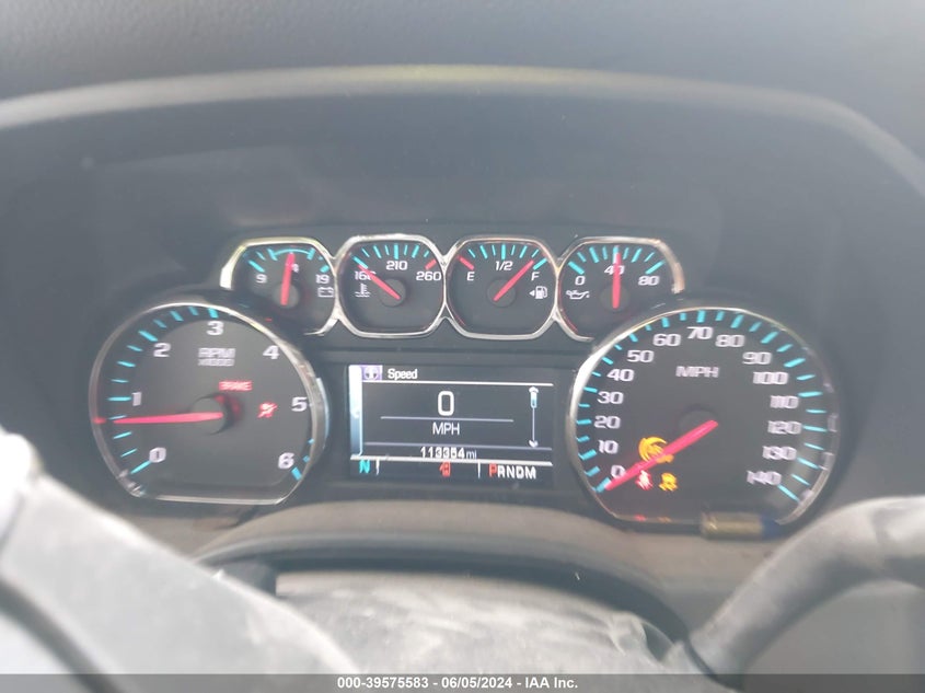 2016 Chevrolet Silverado 1500 1Lt VIN: 1GCVKREC5GZ129543 Lot: 39575583