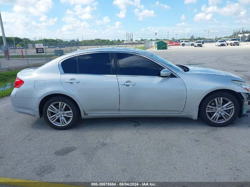 2015 Infiniti Q40 VIN: JN1CV6AR3FM523743 Lot: 39575584