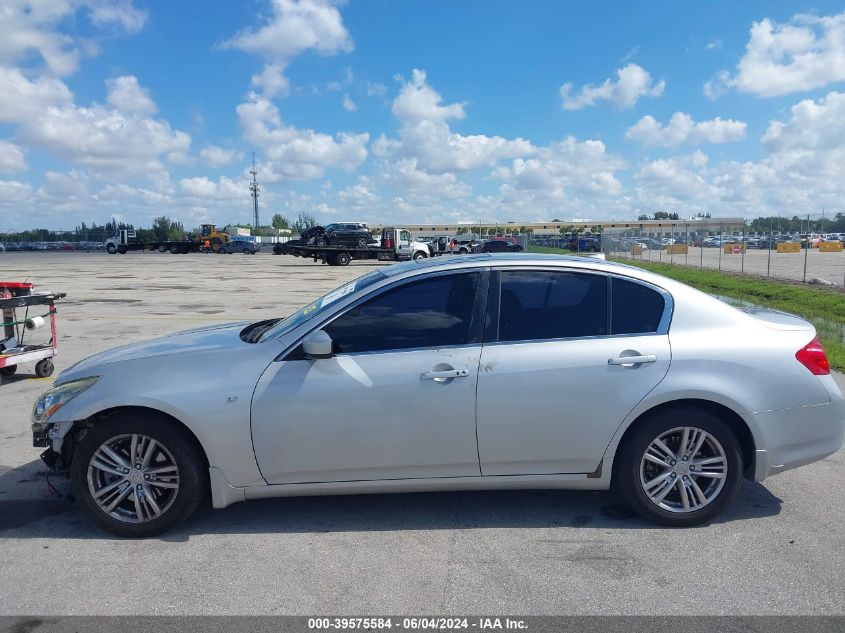 2015 Infiniti Q40 VIN: JN1CV6AR3FM523743 Lot: 39575584