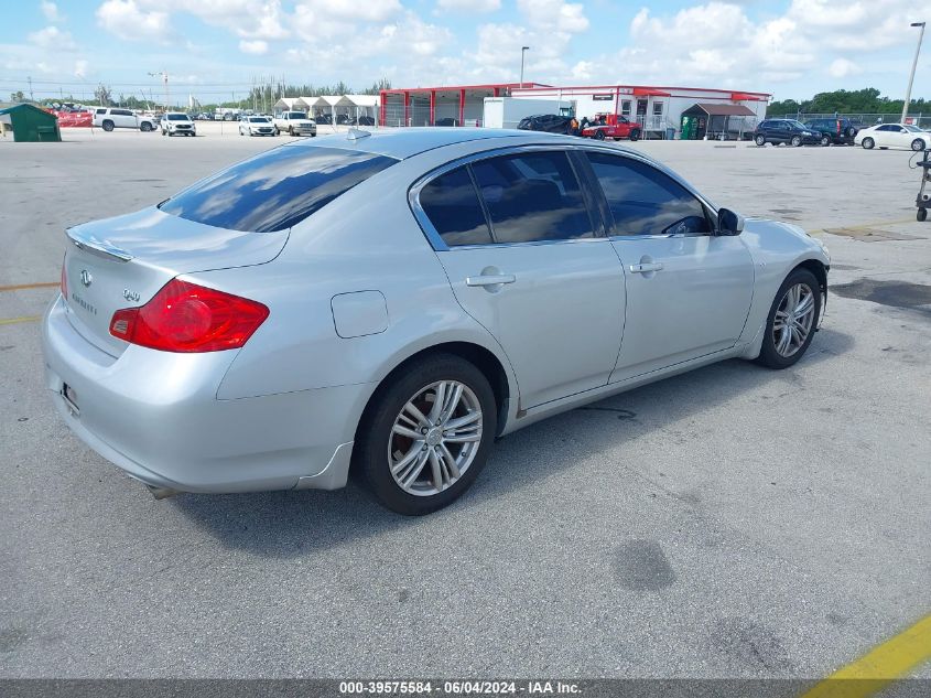 2015 Infiniti Q40 VIN: JN1CV6AR3FM523743 Lot: 39575584