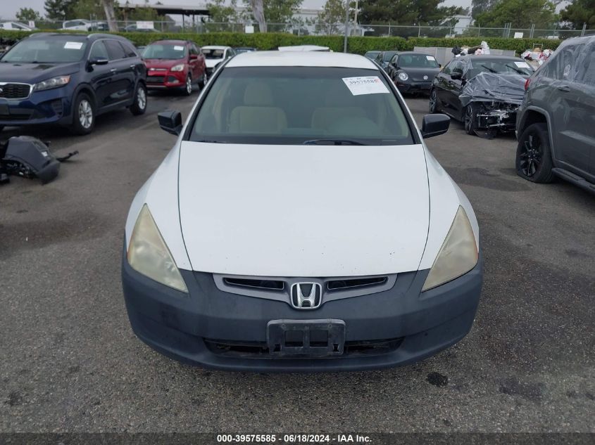 2005 Honda Accord 2.4 Dx VIN: 1HGCM56175A190297 Lot: 39575585