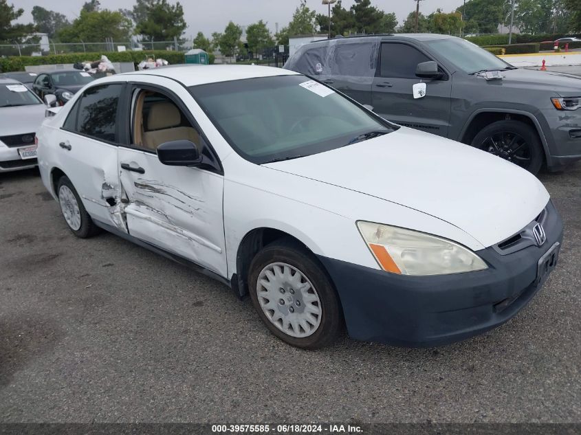 2005 Honda Accord 2.4 Dx VIN: 1HGCM56175A190297 Lot: 39575585