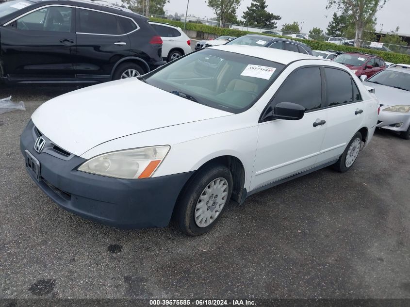 2005 Honda Accord 2.4 Dx VIN: 1HGCM56175A190297 Lot: 39575585