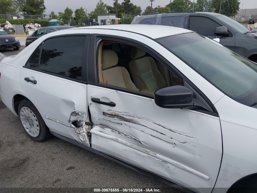 2005 Honda Accord 2.4 Dx VIN: 1HGCM56175A190297 Lot: 39575585