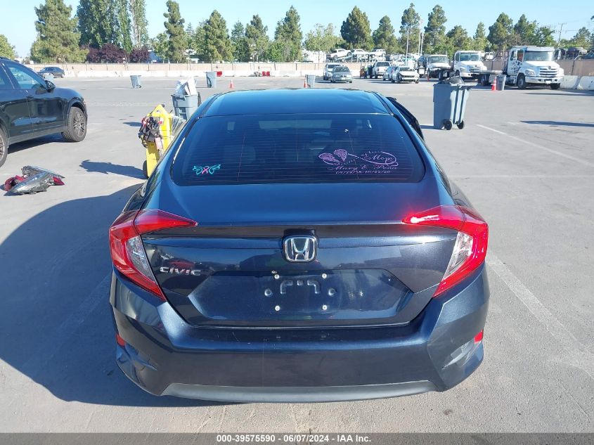 2017 Honda Civic Lx VIN: 19XFC2F52HE209646 Lot: 39575590