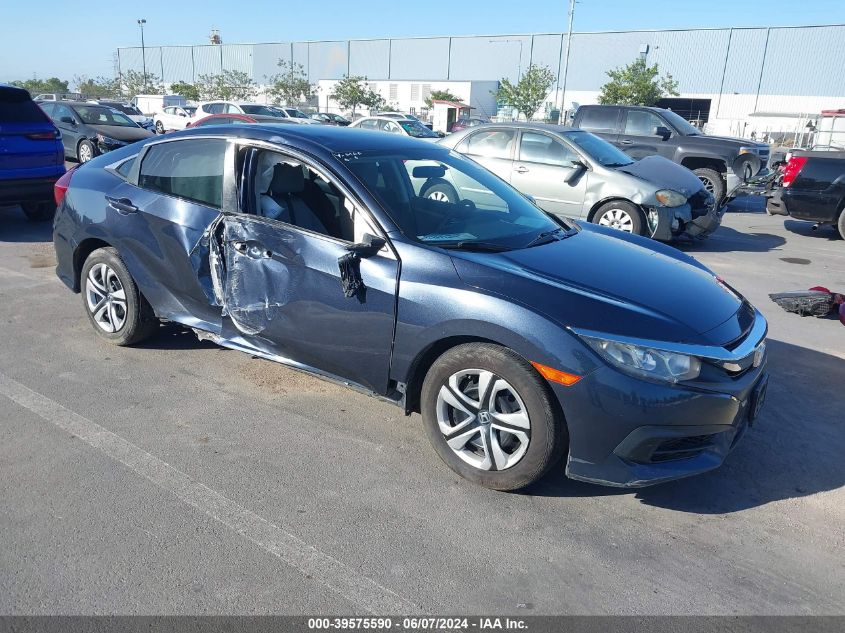 2017 Honda Civic Lx VIN: 19XFC2F52HE209646 Lot: 39575590