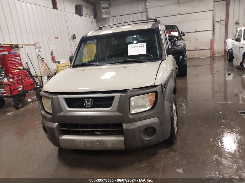 2005 Honda Element Ex VIN: 5J6YH28655L003458 Lot: 39575595