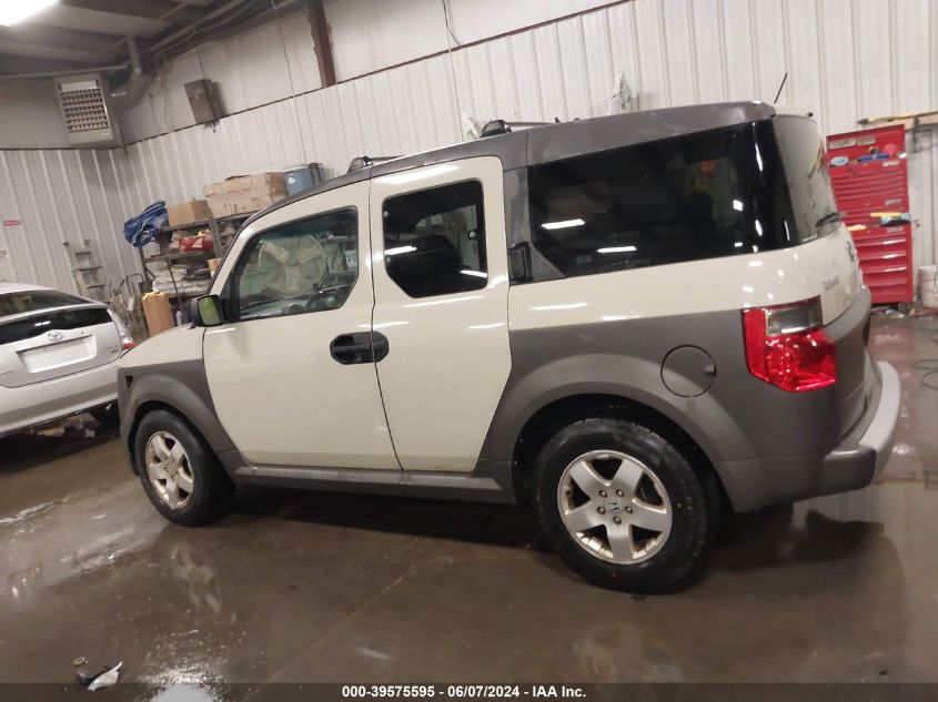2005 Honda Element Ex VIN: 5J6YH28655L003458 Lot: 39575595