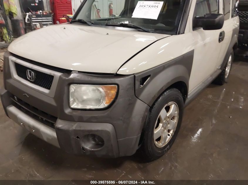 2005 Honda Element Ex VIN: 5J6YH28655L003458 Lot: 39575595