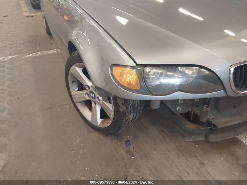 2004 BMW 325I VIN: WBAET37484NJ84357 Lot: 39575596