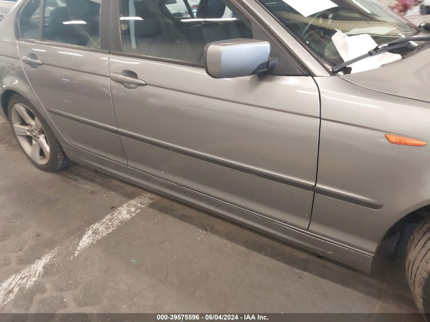 2004 BMW 325I VIN: WBAET37484NJ84357 Lot: 39575596