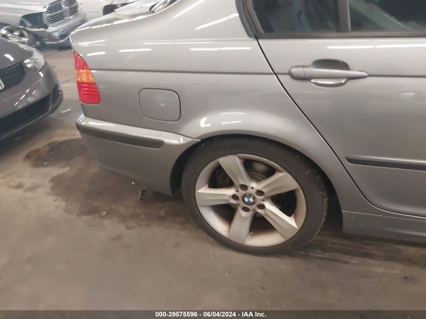 2004 BMW 325I VIN: WBAET37484NJ84357 Lot: 39575596