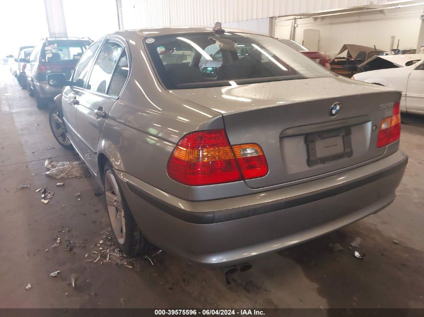 2004 BMW 325I VIN: WBAET37484NJ84357 Lot: 39575596