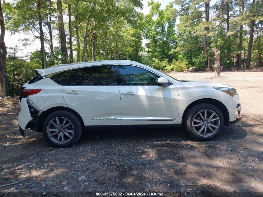 2019 Acura Rdx Technology Package VIN: 5J8TC2H51KL037738 Lot: 39575602