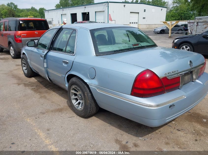 2003 Mercury Grand Marquis Ls VIN: 2MEFM75W93X639941 Lot: 39575619