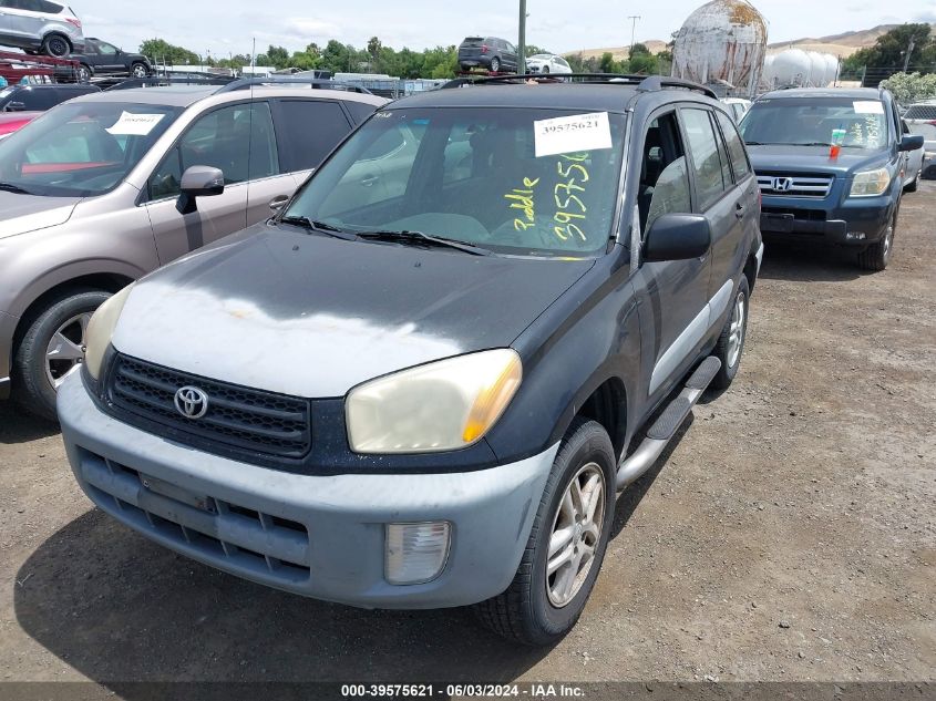 2001 Toyota Rav4 VIN: JTEHH20V910084352 Lot: 39575621