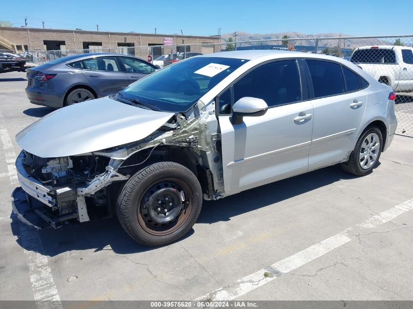 2021 Toyota Corolla Le VIN: 5YFEPMAEXMP239019 Lot: 39575628