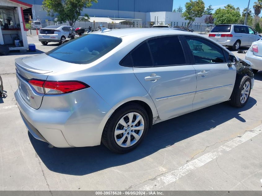 2021 Toyota Corolla Le VIN: 5YFEPMAEXMP239019 Lot: 39575628