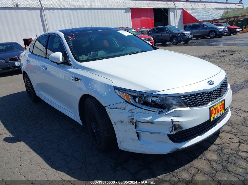 2018 KIA OPTIMA EX - 5XXGU4L37JG245054