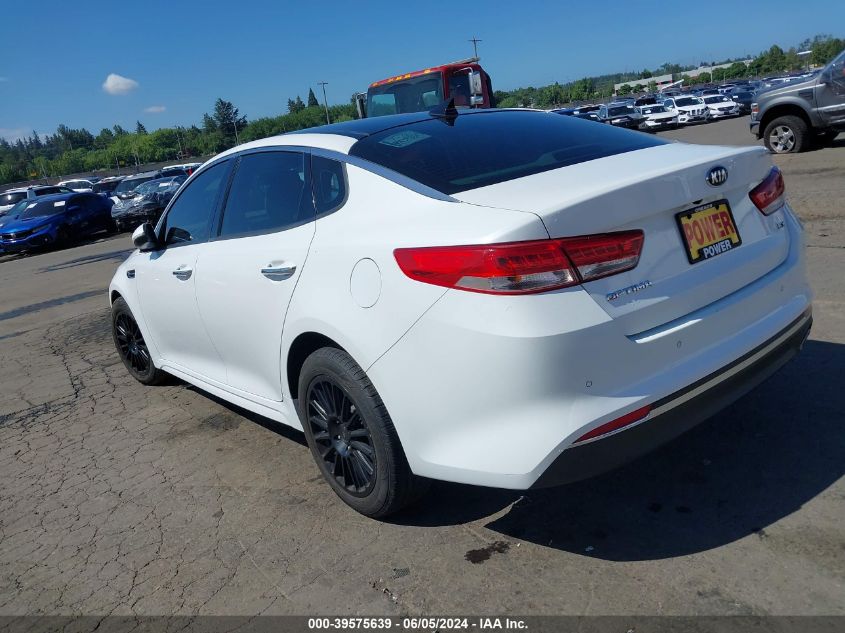 2018 Kia Optima Ex VIN: 5XXGU4L37JG245054 Lot: 39575639