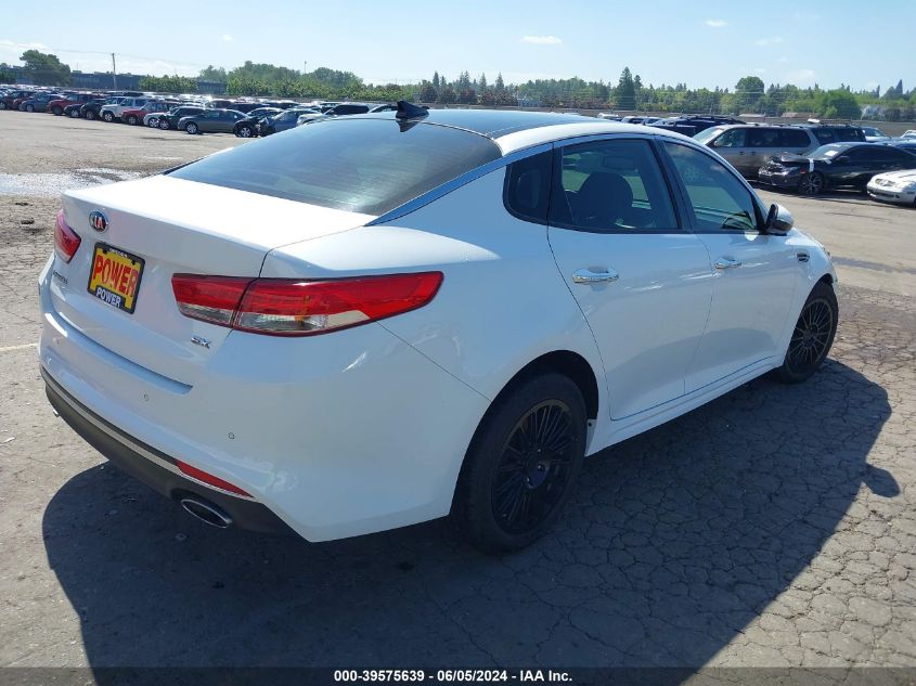 2018 Kia Optima Ex VIN: 5XXGU4L37JG245054 Lot: 39575639